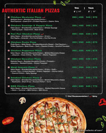 1441 Pizzeria menu 