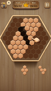 Wooden Hexagon Fit: Hexa Block Puzzle(圖4)-速報App