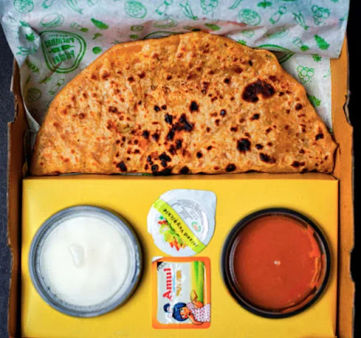 Gold Box Of Two Paratha Meal