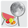 Lunar calendar of fasts and diets icon