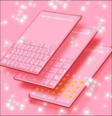 Pink Stretch Keyboard Themeのおすすめ画像3