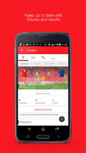Fan App for Barnsley FC