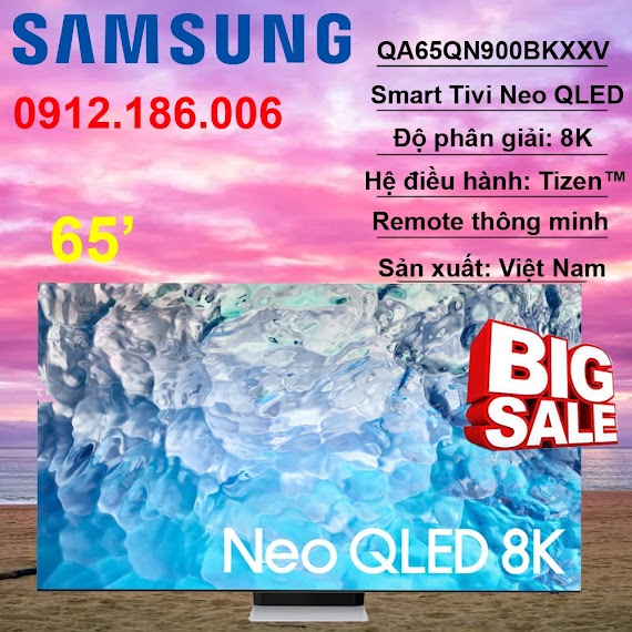 Smart Tivi Neo Qled 8K 65 Inch Samsung Qa65Qn900Bkxxv