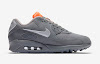 the basement x nike air max 90 grey orange