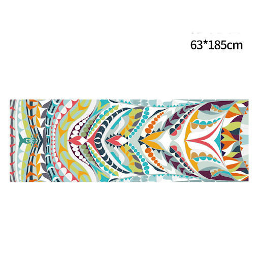 Title 2, Anti slip yoga mat for secure practice. Experie...