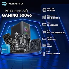 PC PV Gaming 30046 (i3-10105F/8GB/240GB SSD/GTX 1660S/No OS)