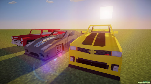 Screenshot Cars Mod for Minecraft PE 2024