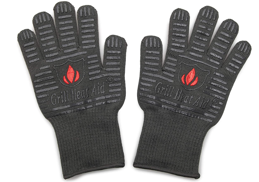 nomex black gloves - grilling gift, grillers gold blog