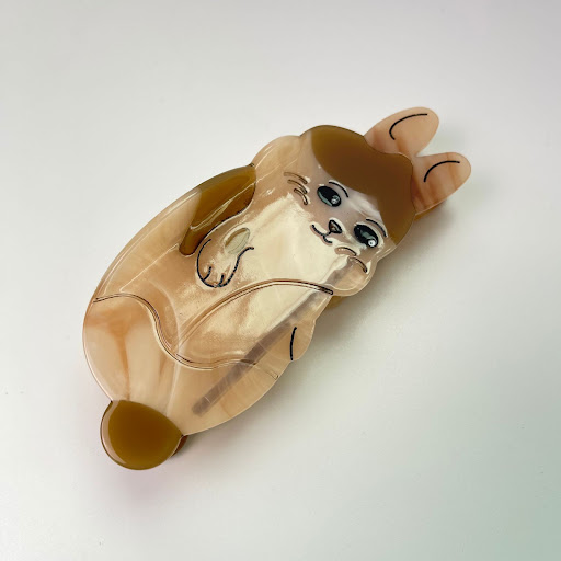 Title 7, Cute acetate rabbit clip barrette, perfect for ...