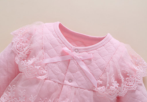 Title 5, Baby girl princess one-piece dress, charming an...