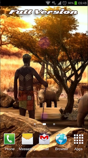 Africa 3D Free Live Wallpaper 1.1 screenshots 2
