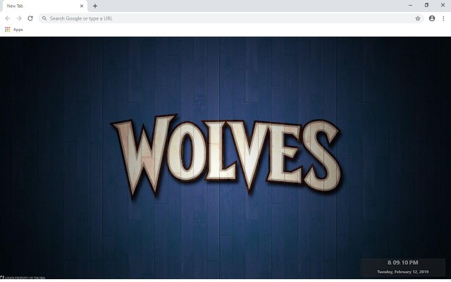 Minnesota Timberwolves New Tab Theme