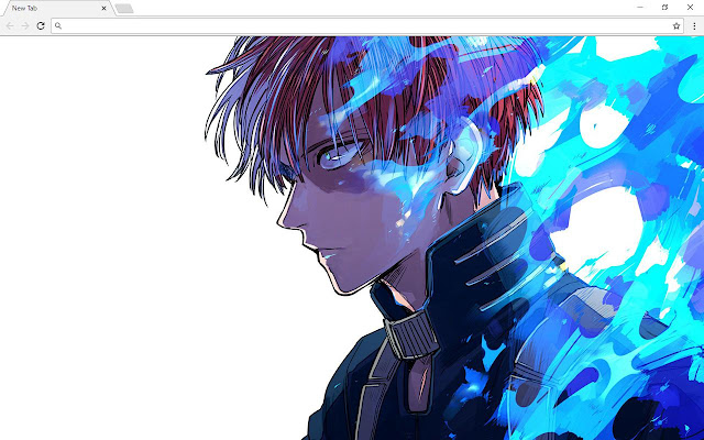 Boku No Hero Academia New Tab Page