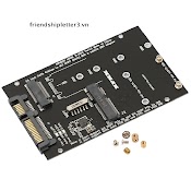 Cạc Chuyển Đổi 2 Trong 1 Ngff Msata Ssd Sang Sata 3.0 Cho Máy Tính Bàn Máy Tính Xách Tay