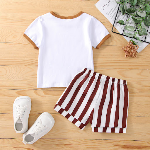 Title 2, Boys New Summer White Letter Top. Lightweight,...