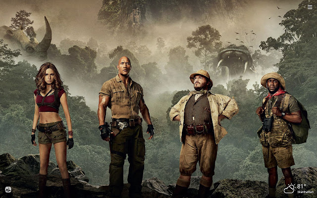 Jumanji HD Wallpapers New Tab