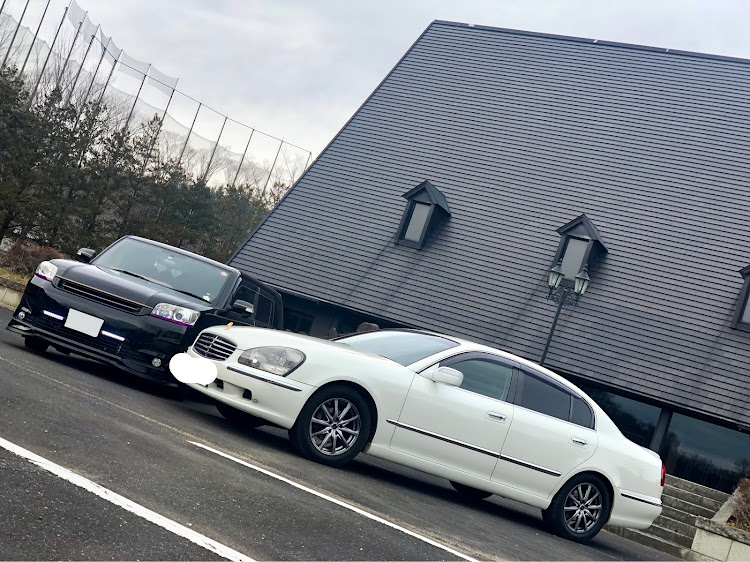 シーマのHF50シーマ・カローラルミオン・初コラボ・足利・ドライブに関するカスタム事例の投稿画像4枚目