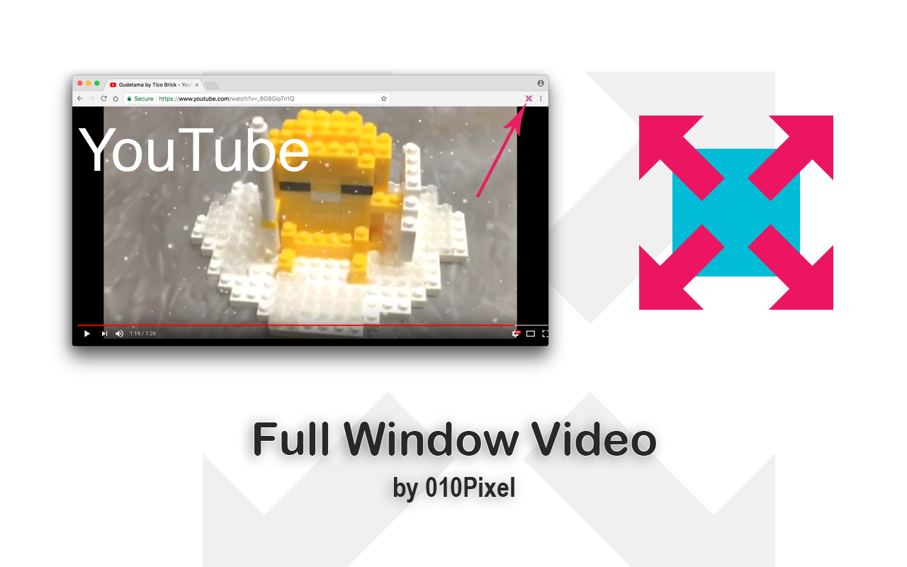 Full Screen Video for Youtube and more Preview image 3