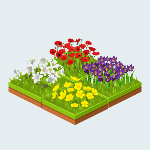 Flower Game Garden Themed Merge Puzzle Aplicații Pe Google Play