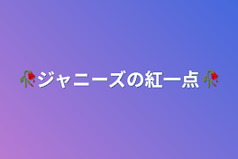 🥀ジャニーズの紅一点🥀