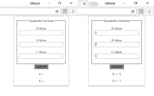 Quadratic Equation Calculator