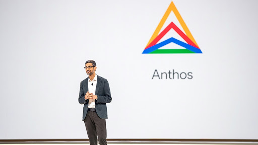 Google CEO Sundar Pichai at Google Cloud Next 2019.