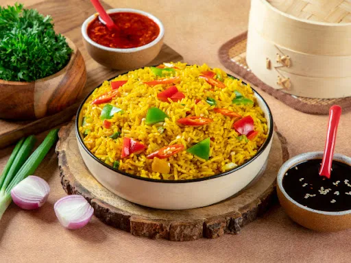 Veg Singapore Fried Rice