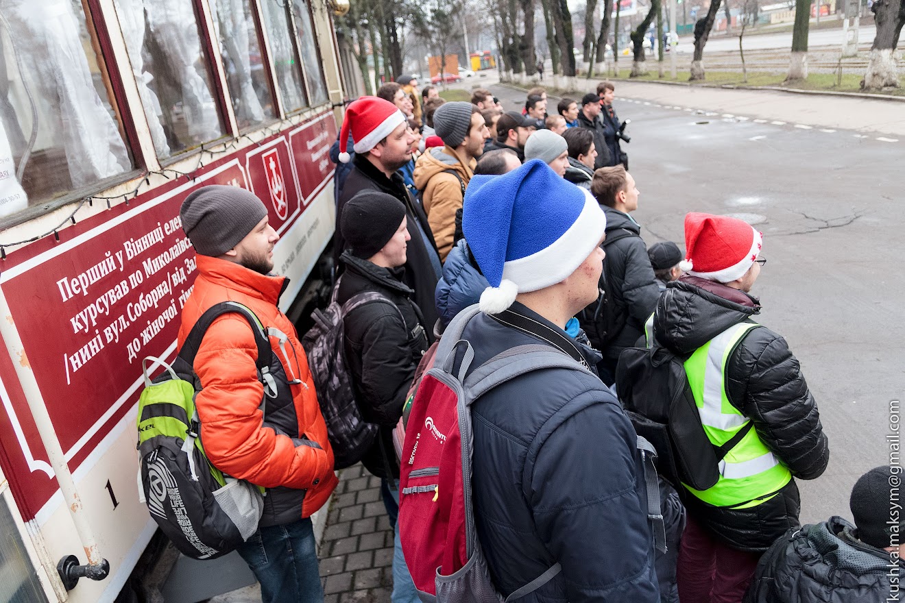 Днями у Вінниці відбувся Всеукраїнський зліт фанатів міського транспорту