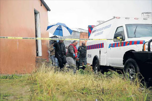 Police are investigating after having discovered the bodies of two people.