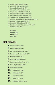 Snacks & Salad menu 6