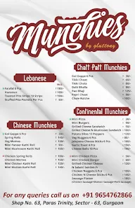 Gluttony menu 1