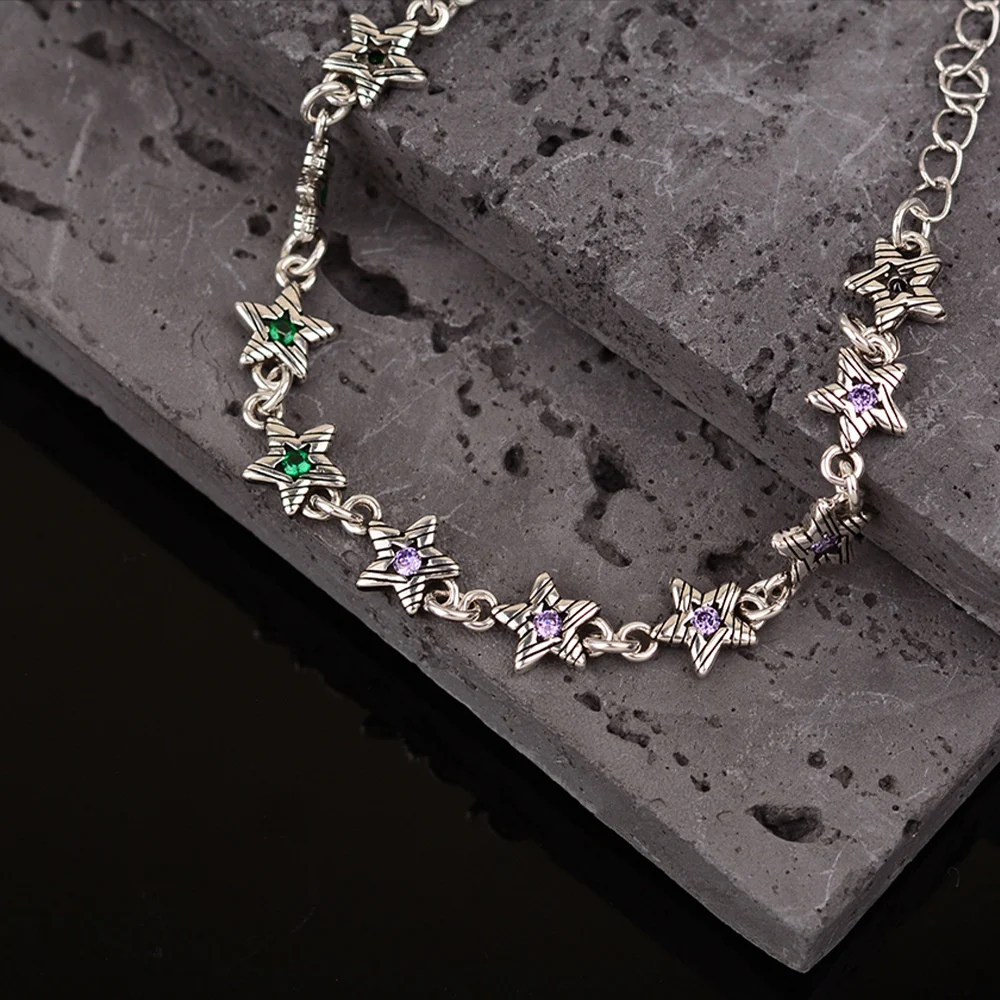 Title 1, Bracelet XINGX en zircon coloré pour femme, mod...