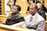 GO BACK TO WORK: Yoliswa Mbele, acting head of the Department of Health, and MEC for health in KwaZulu-Natal Sibongiseni Dlomo in the labour court . Pic: THULI DLAMINI.  26/06/2009. © Sowetan.