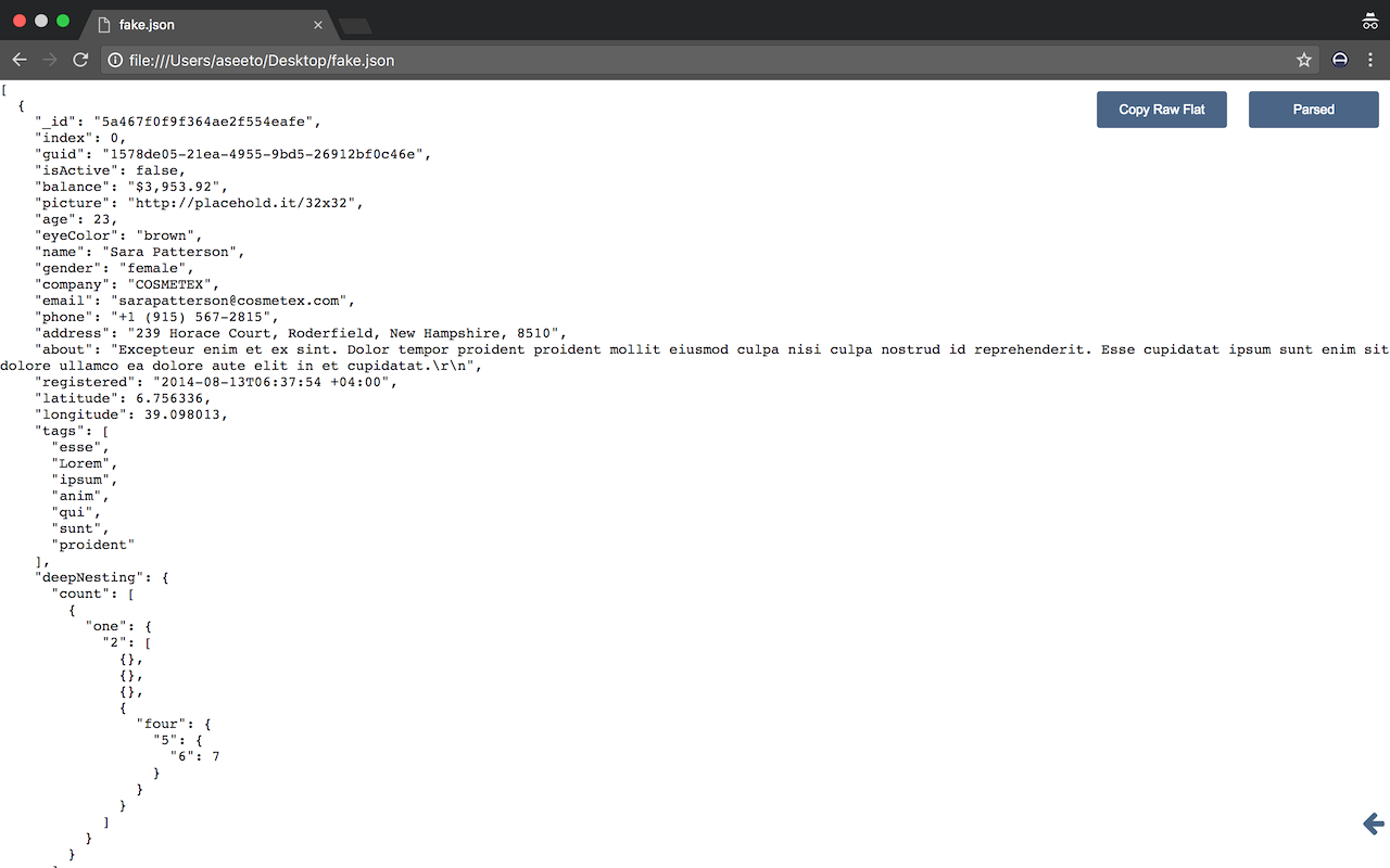 JSON Viewer React Preview image 4