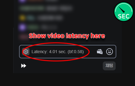 Chzzk Latency Display small promo image