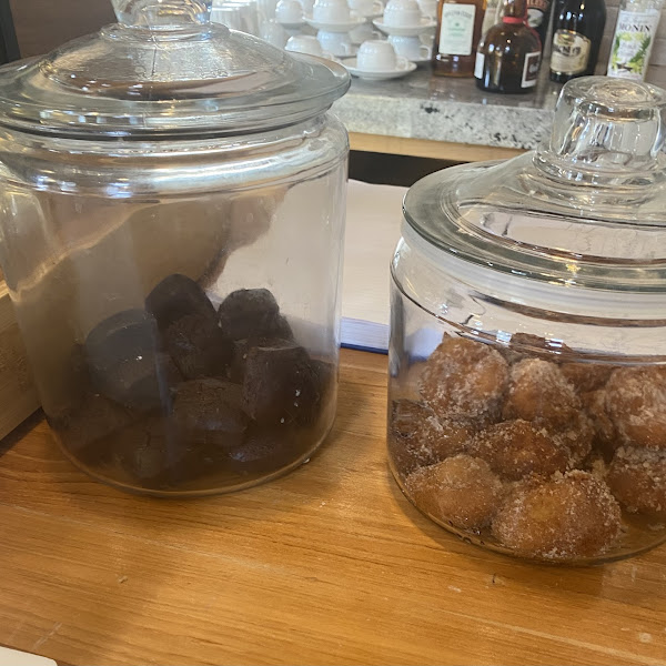 GF donuts at the cafe (you can order any donuts gf you just have to ask).