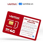 [Free 30 Ngày] Sim 4G Viettel St60N - Umax70 - Umax90 - St90N. Data Không Giới Hạn, Max Băng Thông - Chỉ Từ 70K/Tháng