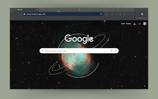 Cosmic Explorer Theme Preview 1