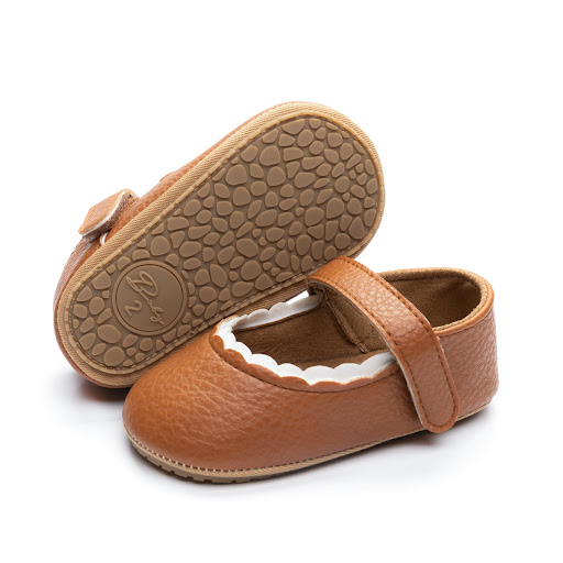 Title 24, Baby Girl Artificial PU Toddler Shoes. Comforta...