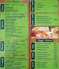IFC Pizza and Burger menu 1