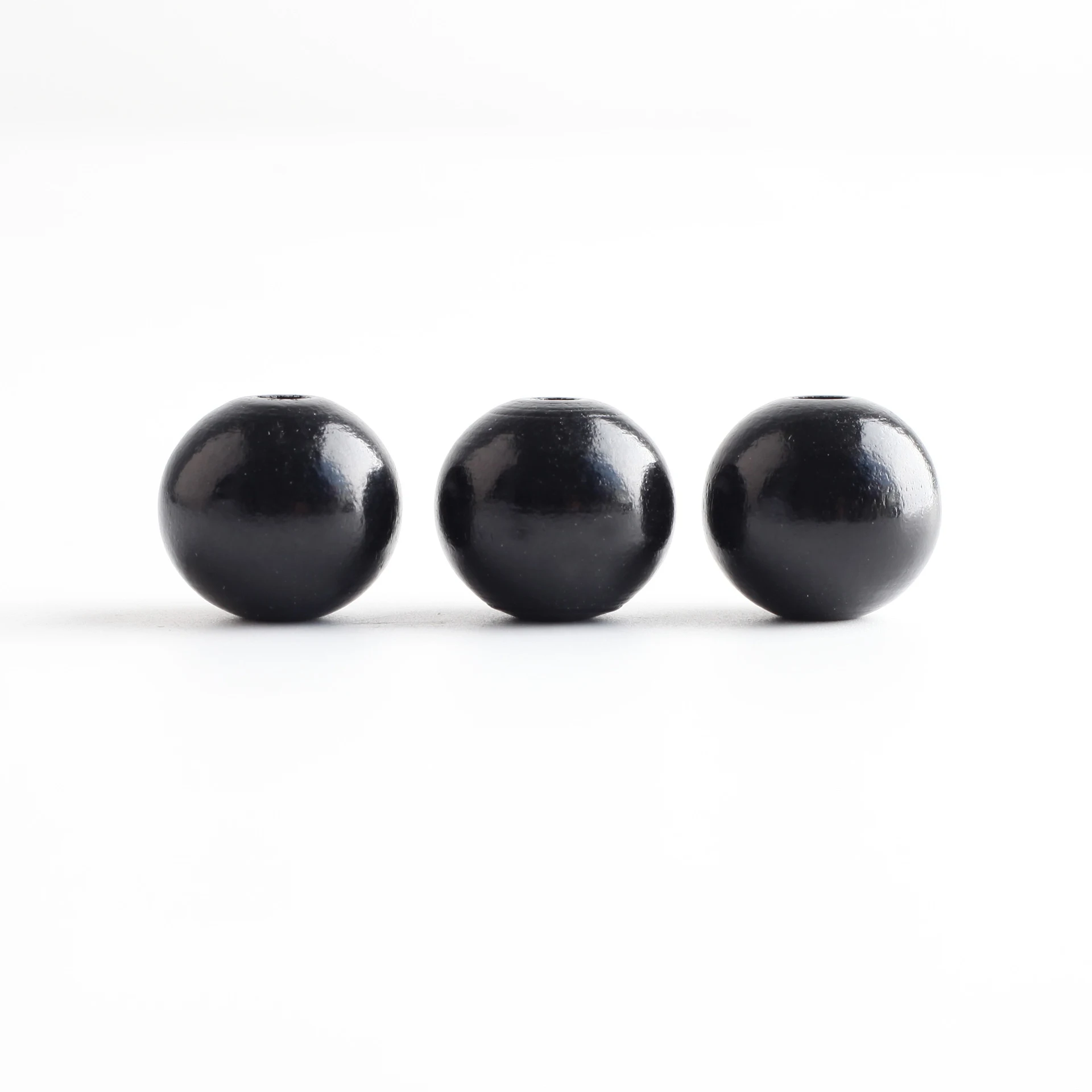 Title 10, 20MM Perles en bois colorées, teintes herbe, gl...