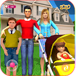 Cover Image of ダウンロード Virtual Family - Happy Life Dad Mom Simulator 2020 1.0 APK