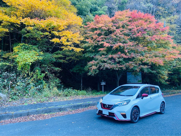 ノートの#日産・#Nissan・#ノートニスモ・ノートニスモe-power・紅葉と愛車に関するカスタム事例の投稿画像3枚目