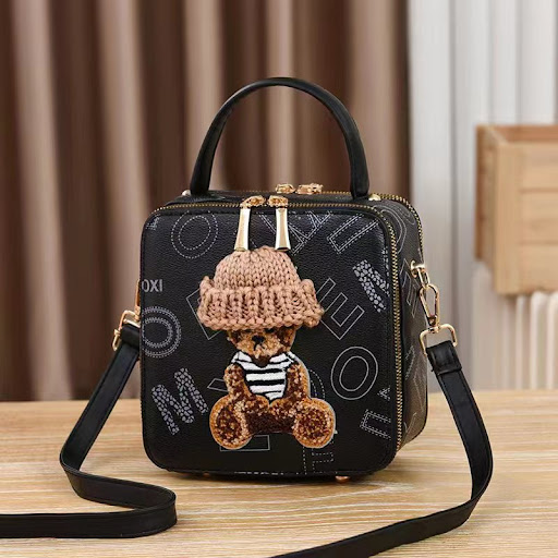 Title 6, Fashion Portable Bear Box Bag Shoulder Stylish ...