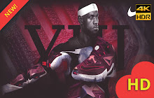 Nike LeBron James Shoes Wallpaper HD New Tab small promo image