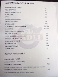 Ladli Restaurant menu 4