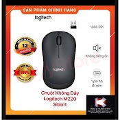 Keyystore Chuột Không Dây Logitech M220 Silent Không Tiếng Động - Bảo Hành 12 Tháng