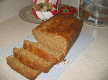 Peanut Butter Bread with Banana Chips