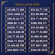 Sim Số Đẹp Gánh Kép Viettel List 2, Giá Cực Rẻ, Hỗ Trợ Đăng Ký Chính Chủ