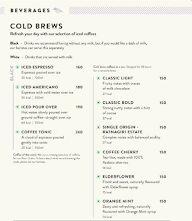 Blue Tokai Coffee Roasters menu 3